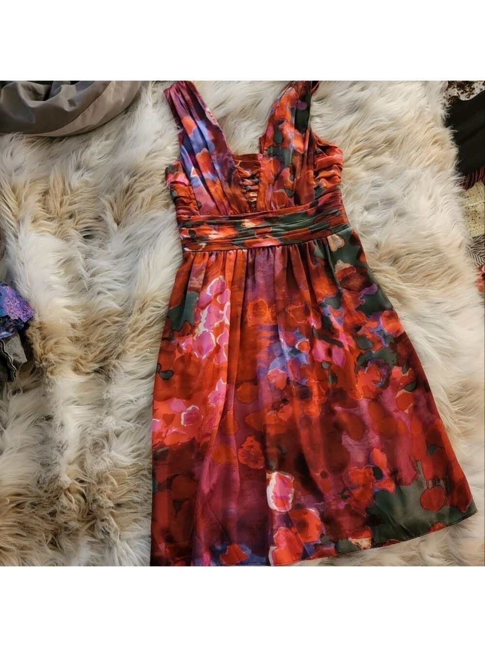 Banana Republic Silk Holiday Collection Dress